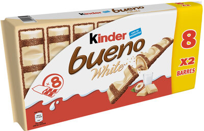 KINDER BUENO WHITE 8X39GR