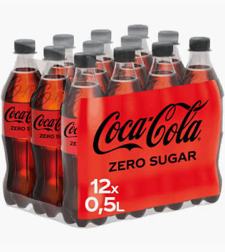 COCA-COLA ZERO 12X50CL