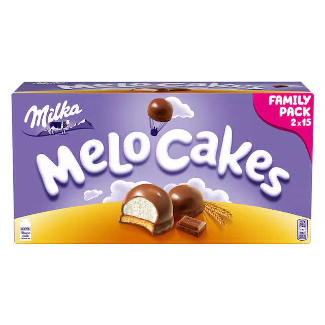 MILKA MELO-CAKES 500GR 