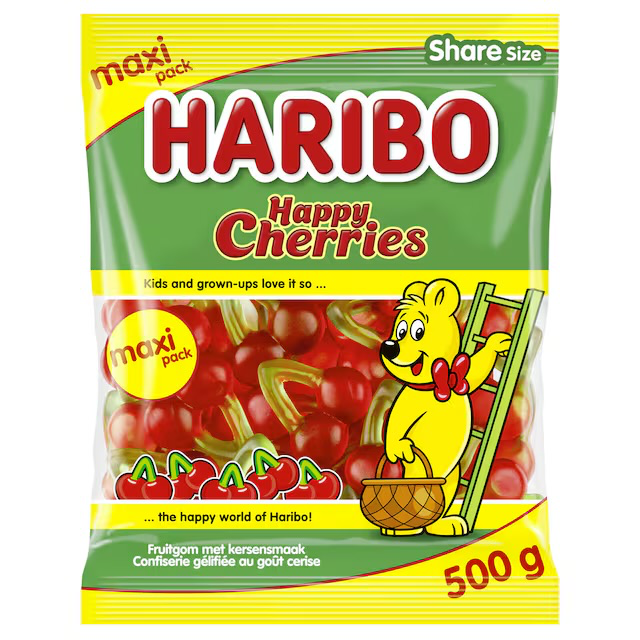 HARIBO CERISES 500GR 