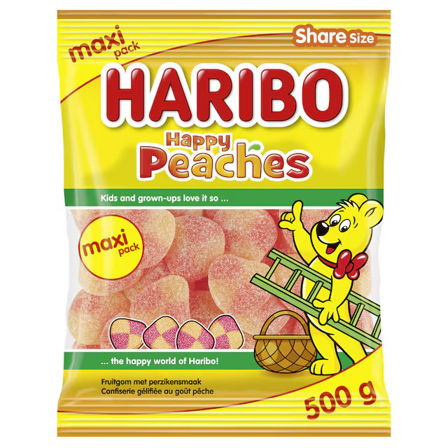 HARIBO PÊCHES 500GR 
