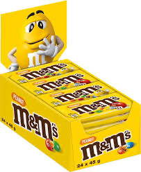 M&M'S PEANUT 24X45GR