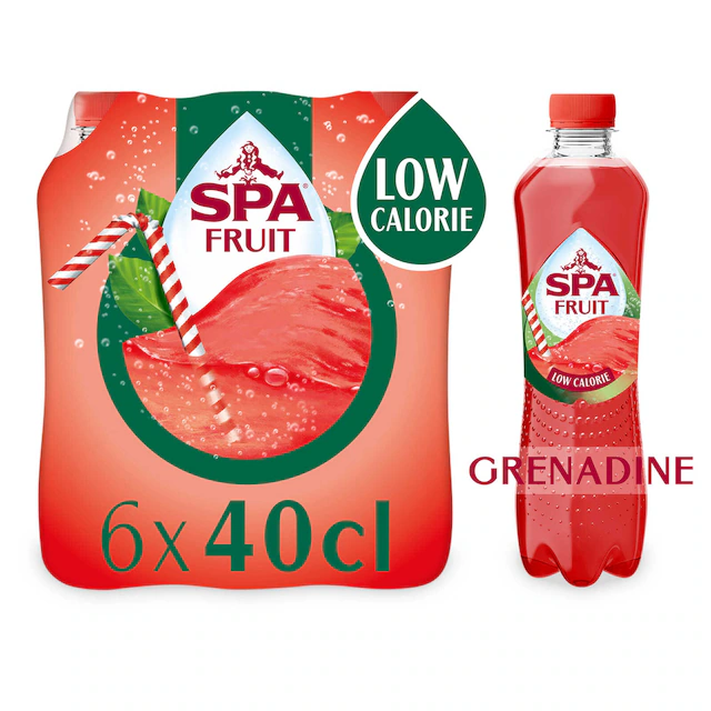 SPA FRUIT PÉTILLANTE GRENADINE 6X40CL 