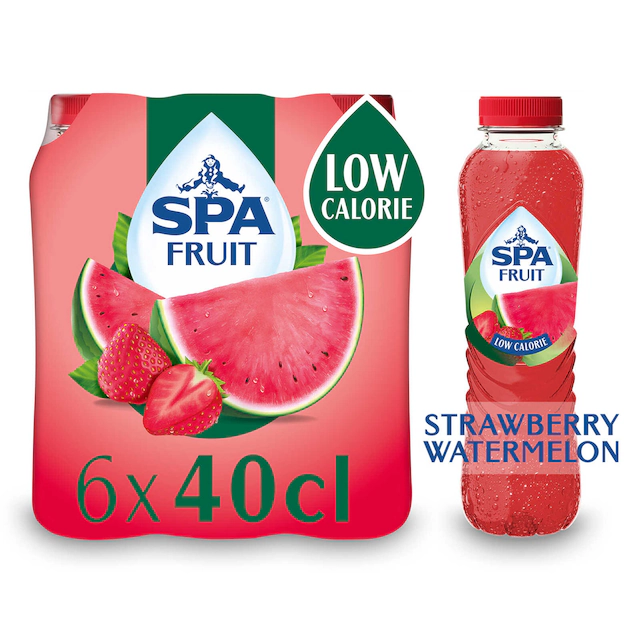 SPA FRUIT FRAISE PASTÈQUE 6X40CL 