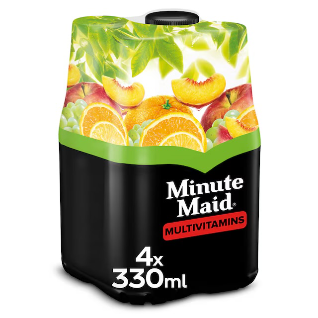 MINUTE MAID MULTIVITAMINE 4X33CL