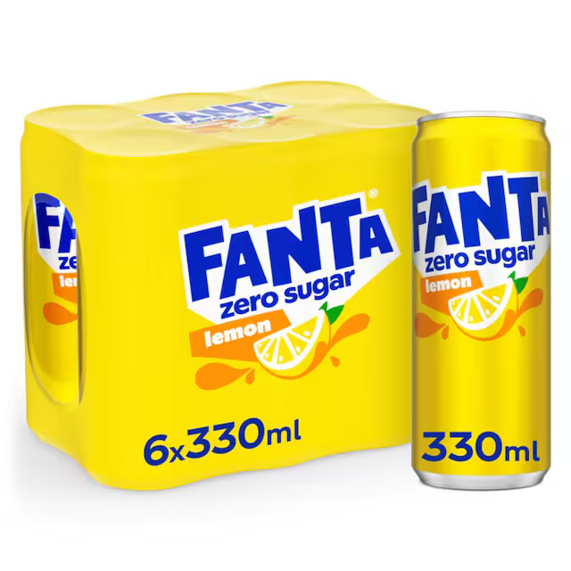 FANTA LEMON ZERO 6X33CL