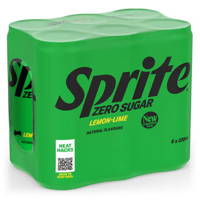 SPRITE ZERO 6X33CL