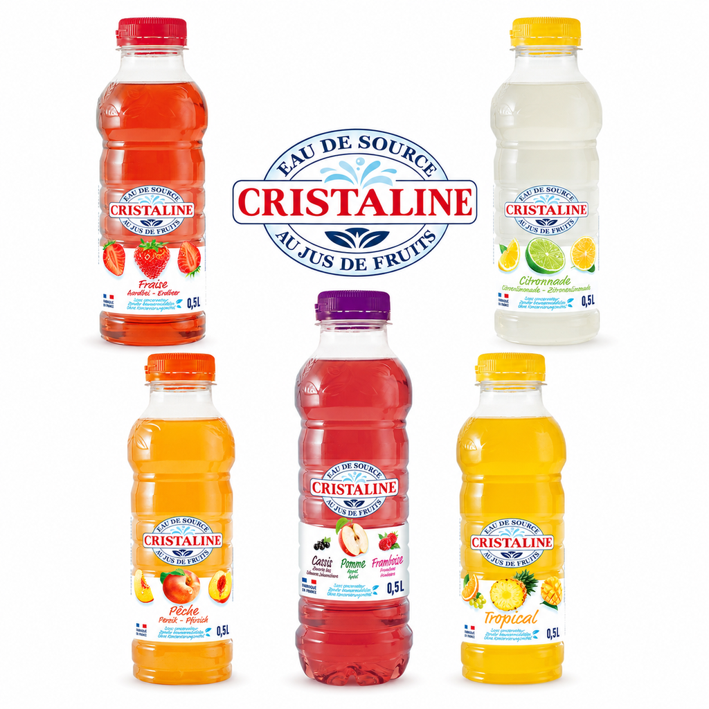 CRISTALINE JUS DE FRUITS 6X50CL