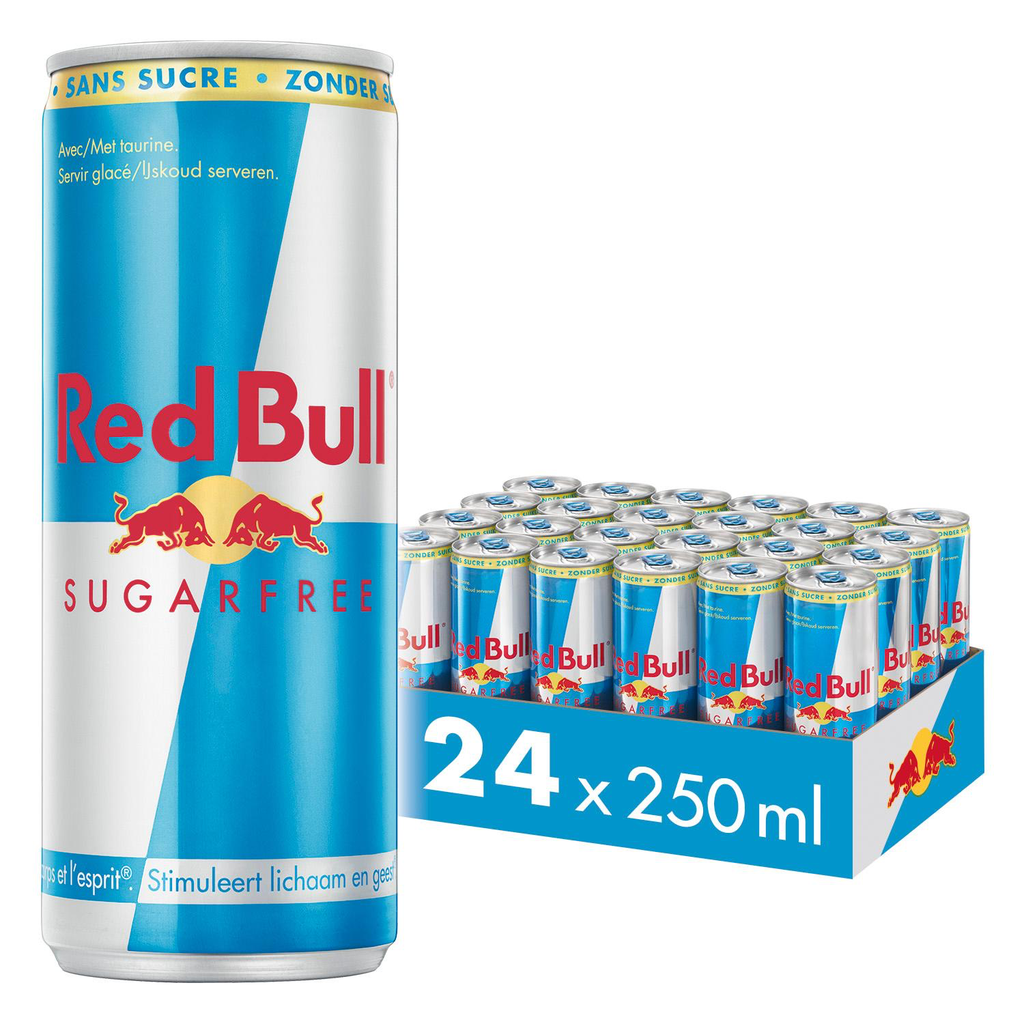 RED BULL SUGARFREE 24X25CL