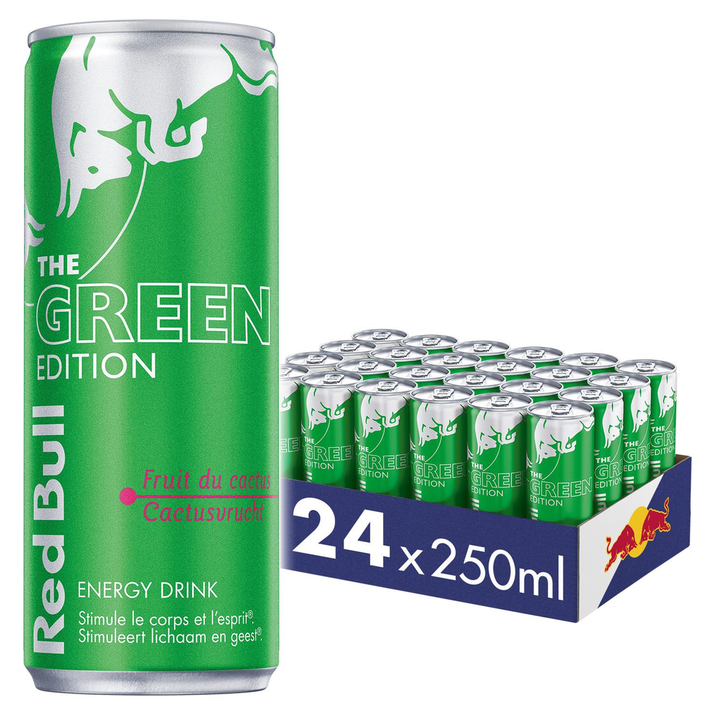 RED BULL GREEN EDITION 24X25CL