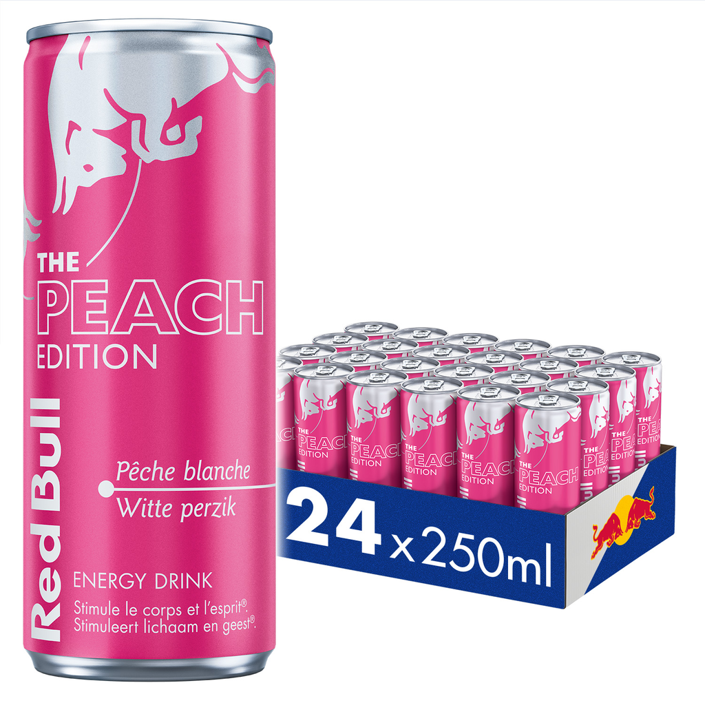 RED BULL PEACH EDITION 24X25CL