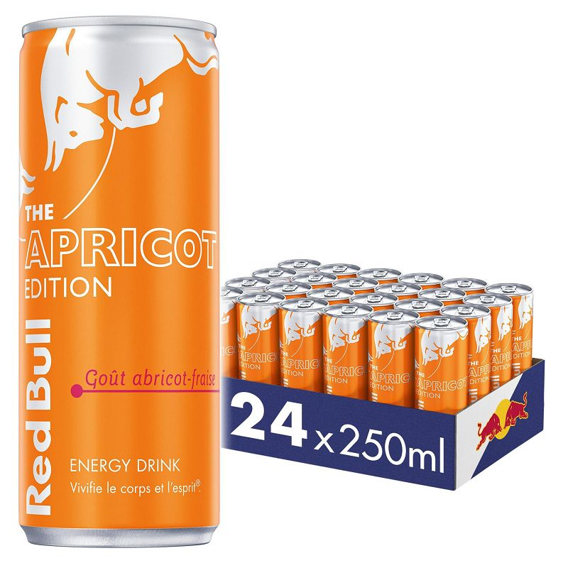 RED BULL APRICOT EDITION 24X25CL