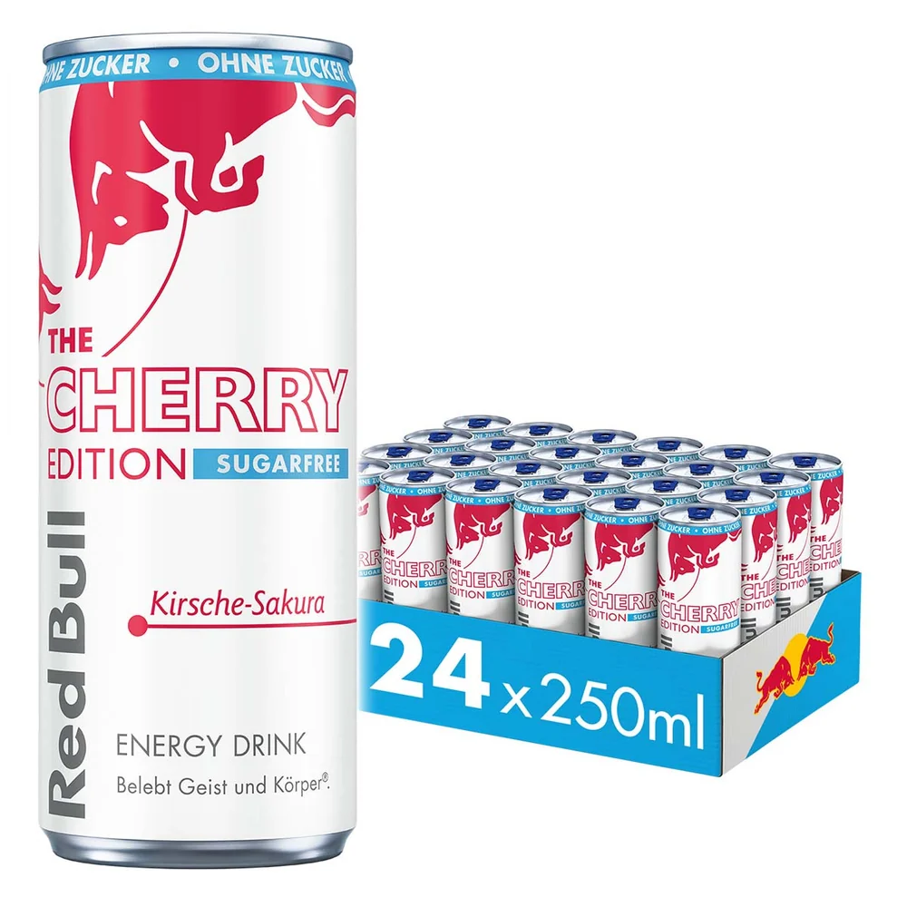 RED BULL SUGARFREE CHERRY EDITION 24X25CL