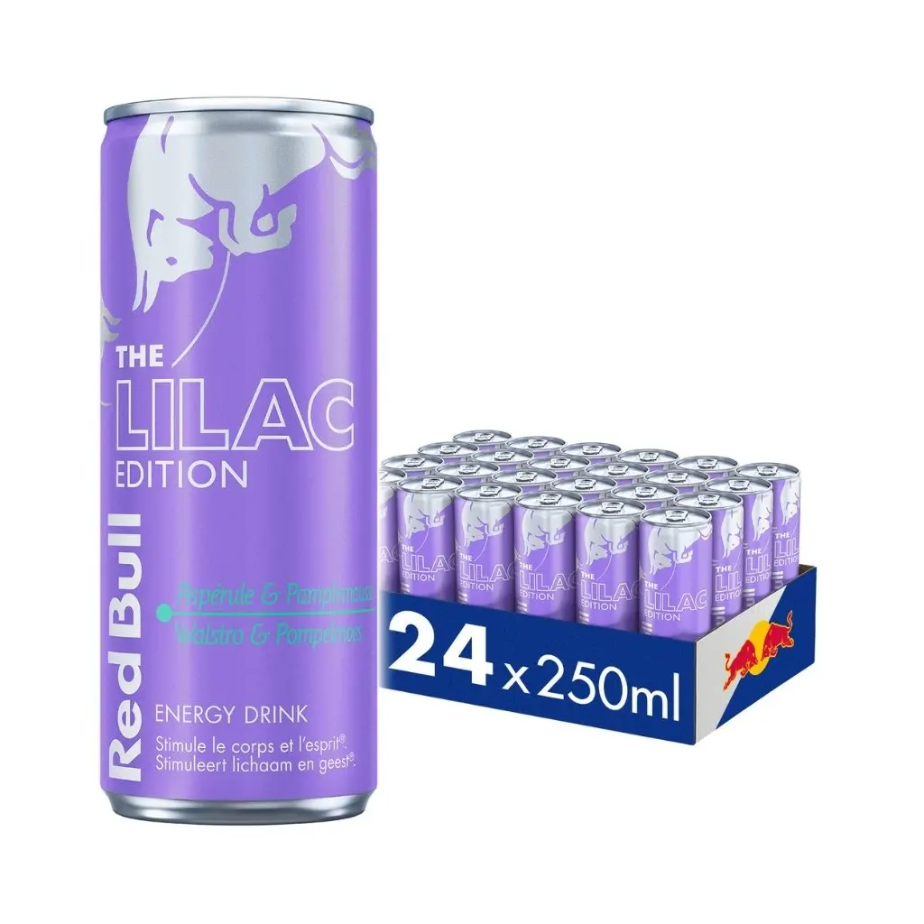 RED BULL LILAC EDITION 24X25CL