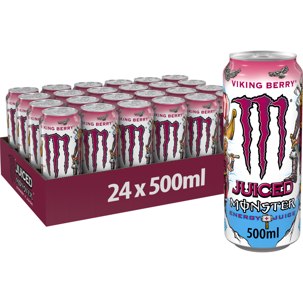 MONSTER JUICED VIKING BERRY 24X50CL