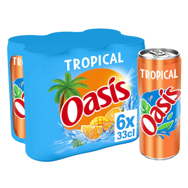 OASIS TROPICAL 6X33CL 