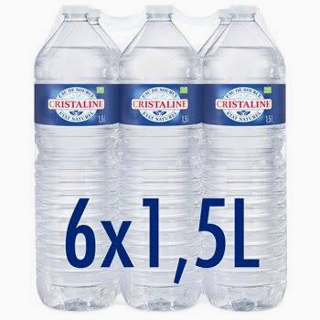 CRISTALINE PLATE 6X1.5L