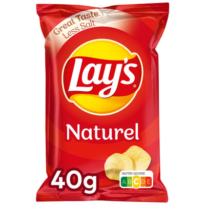 LAYS NATUREL 20X40GR