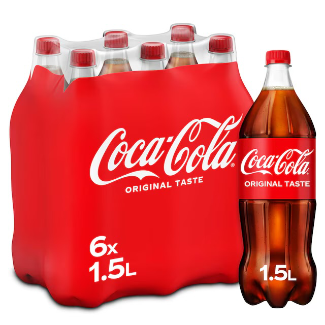 COCA-COLA 6X1.5L
