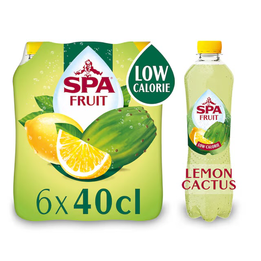 SPA FRUIT PÉTILLANTE LEMON CACTUS 6X40CL