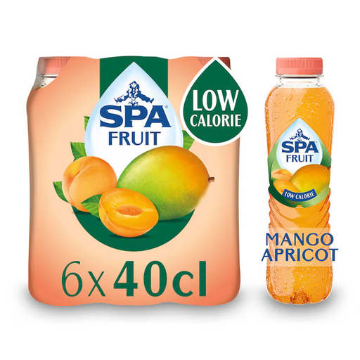SPA FRUIT MANGUE ABRICOT 6X40CL