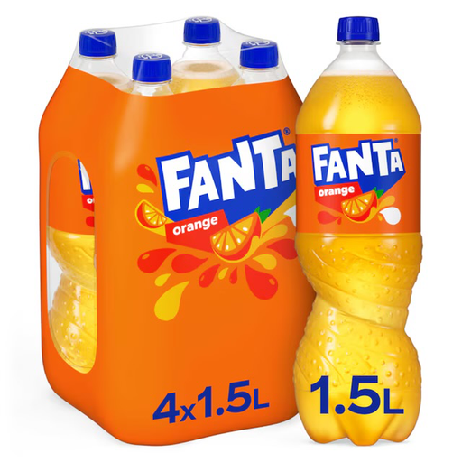 FANTA ORANGE 4X1.5L