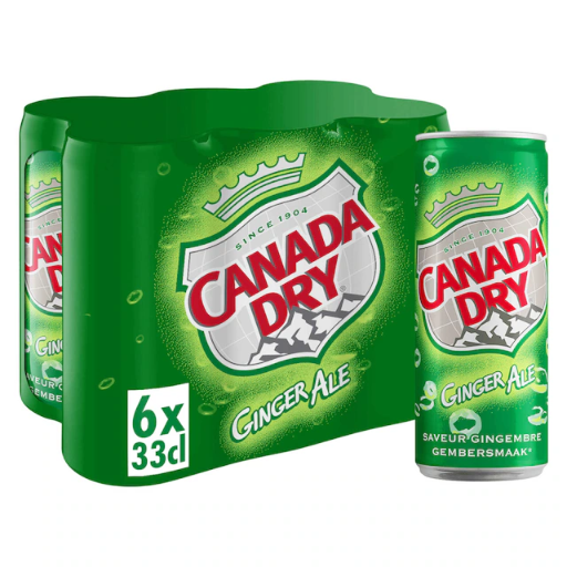 CANADA DRY 6X33CL 