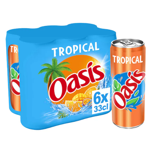 OASIS TROPICAL 6X33CL 